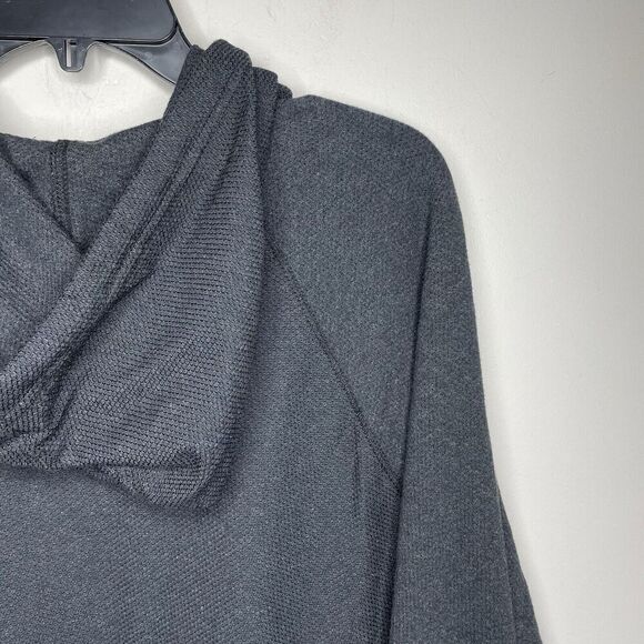 VANS Hoodie Men Medium Lightweight Sweatshirt NEW Charcoal Black Pullover - Picture 7 of 13